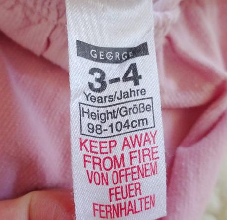 Manšestrová  růžová sukně, george,98