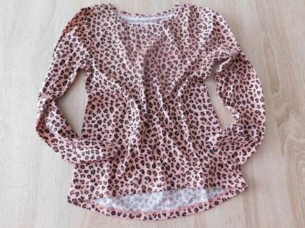 Dívčí triko-dlouhý rukáv, 116