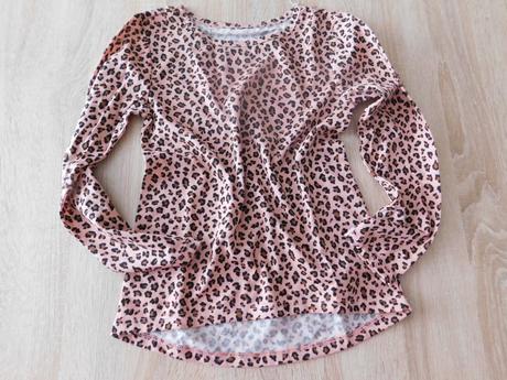 Dívčí triko-dlouhý rukáv, 116