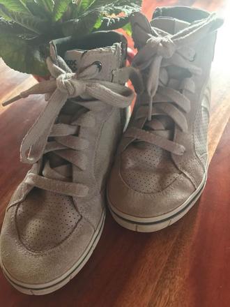 Celoroční kožené boty geox vel.33, geox,33