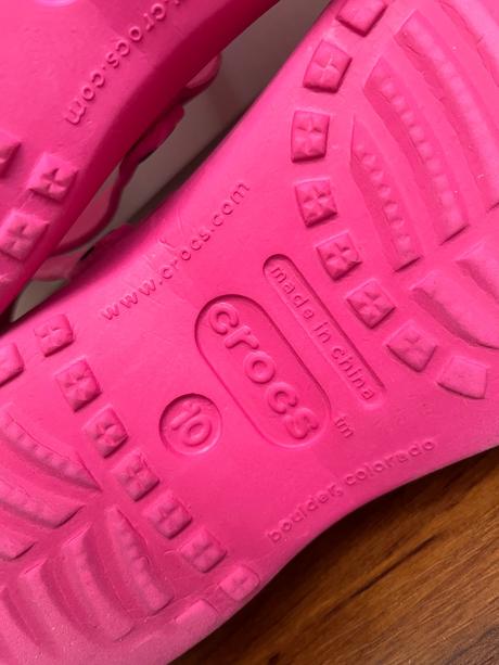Crocs mary jane růžové w10/eu 42-43 originál, crocs,42