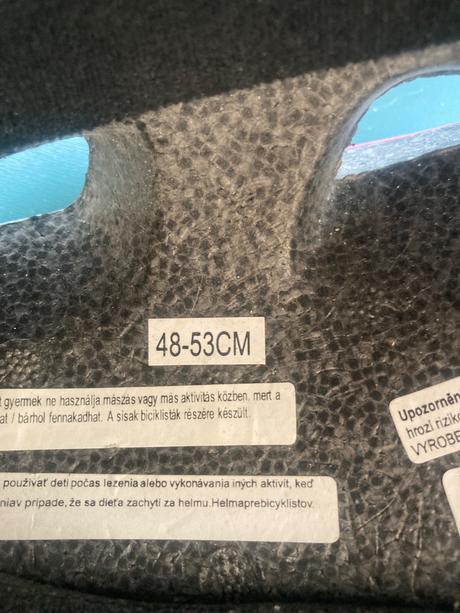 Dětská růžová cyklistická přilba, xs