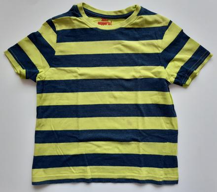 Pruhované tričko 122/128, pepperts,128