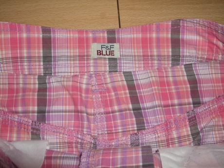 Športová károvaná sukňa f&f blue, f&f,34