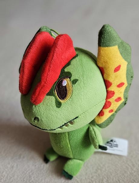 3x plyšový dinosaurus, tesco,