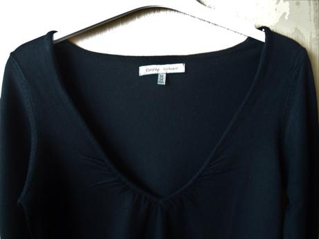 Černý svetr svetřík, bershka,m