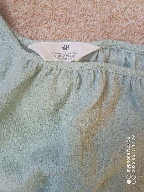 Crop-top zn."h&m" vel."140", h&m,140