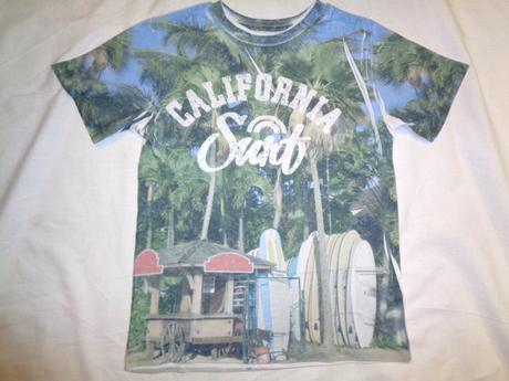 Luxusní tričko california, nutmeg,140