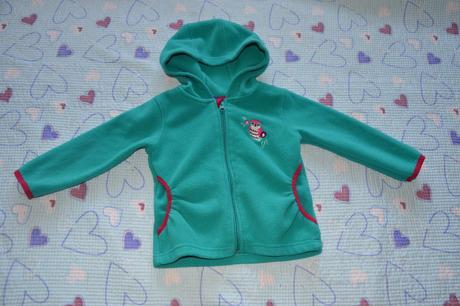 Mikina mikinka mikča fleesová se sovičkou, lupilu,86