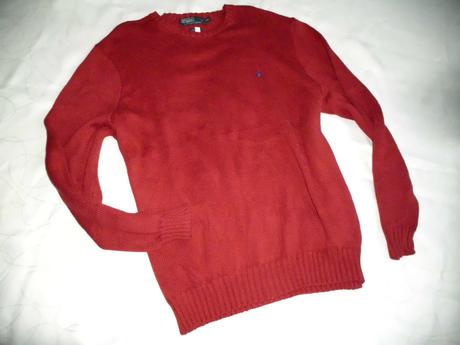 Tmavočervený, ralph lauren,xxl