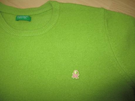 Vlněný svetřík, benetton,146
