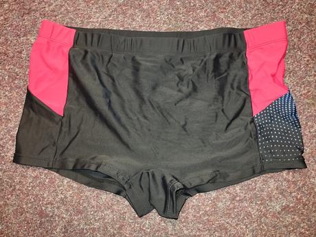 Plavky boxerky černé, kik,m