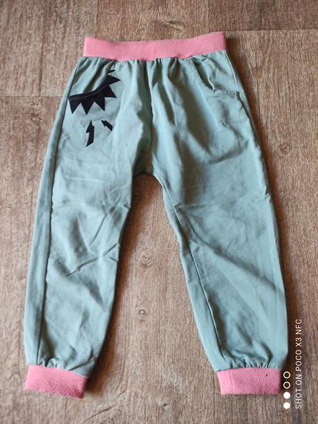 Tepláky 3/4 dívčí, 122