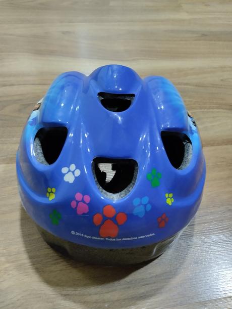 Cyklistická helma tlapková patrola 52-56, 
