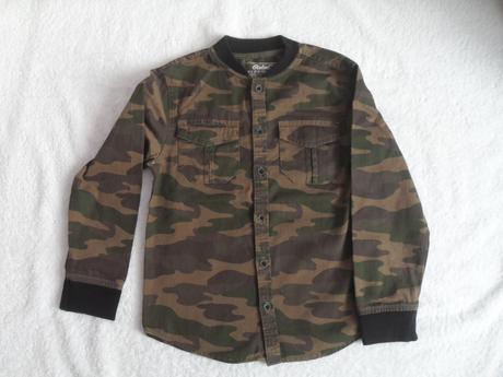 Maskáčová sportovní košile, rebel,128