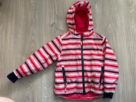 Zimní pruhovaná bunda, crivit,98