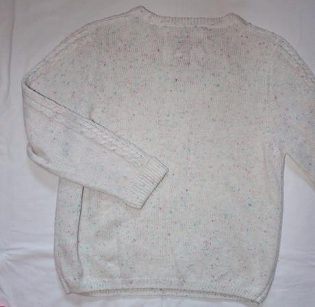 Al235. melírovaný svetr vel. 36, 36