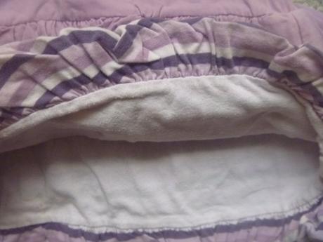 Fialová sukně se srdíčkem zn. bibita club vel. 164, 164