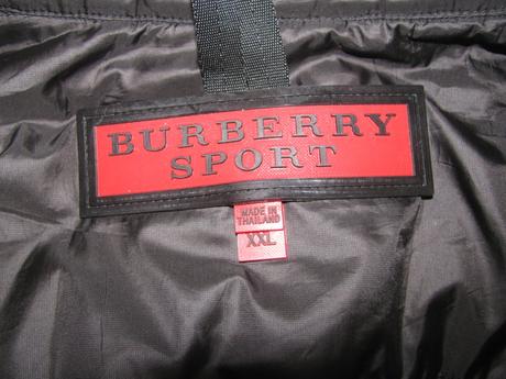 Černá zimní prošívaná bunda burberry, burberry,xxl