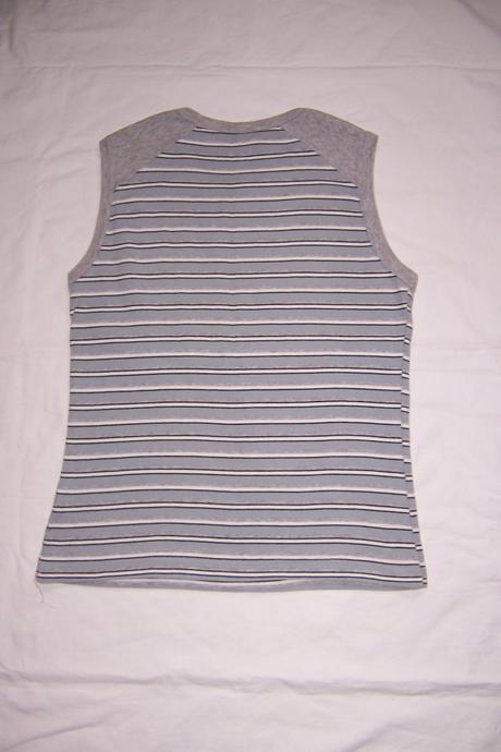 Bavlněné triko bez rukávů, 146