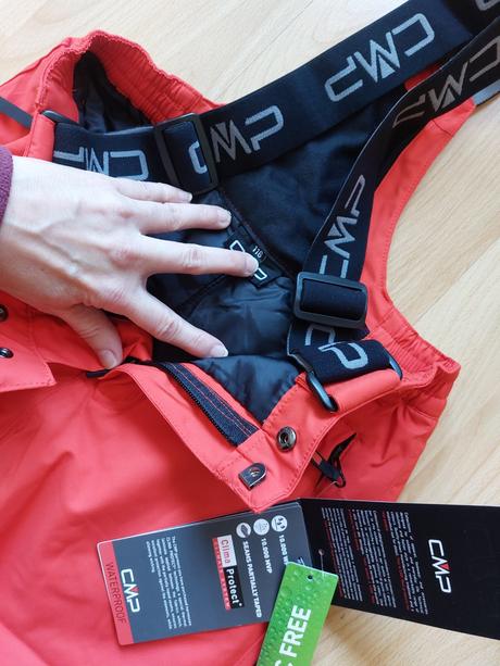 Nové zimní lyžařské kalhoty, oteplovačky, 110/116, cmp,116