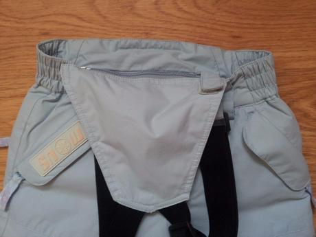 Šusťákové lyžařské kalhoty / oteplovačky, 2-3r., cherokee,98