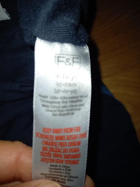 Športové nohavice/tepláky s podšívkou, f&f,140