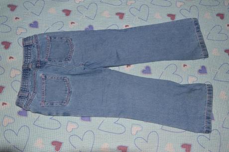 Rifle, riflíky, džíny s růžovou nití, 116