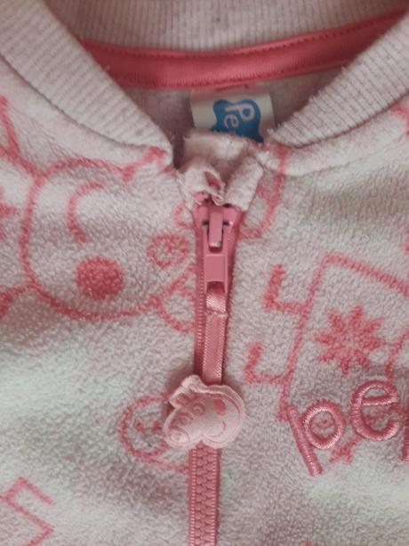 Fleesový overal na spaní peppa pig, vel.98, f&f,98