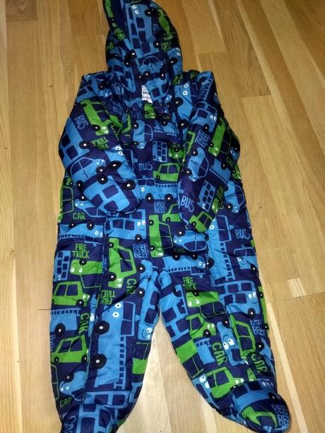 Zimní kombinéza s auty 68 bluezoo, bluezoo,68