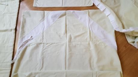 Povlečení do postýlky+nebesa+pásek kolem postýlky, šířka (cm): 85,délka (cm): 130