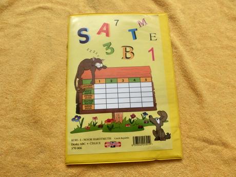 Desky pro písmenka první třída,