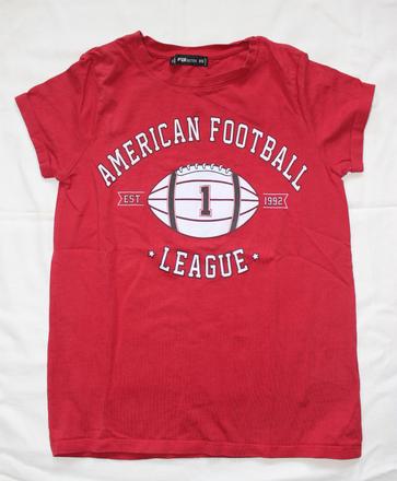 P012 vínové tričko "american football", vel. xs, xs