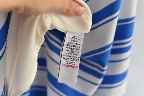 Šaty vel. 5 let, next,110