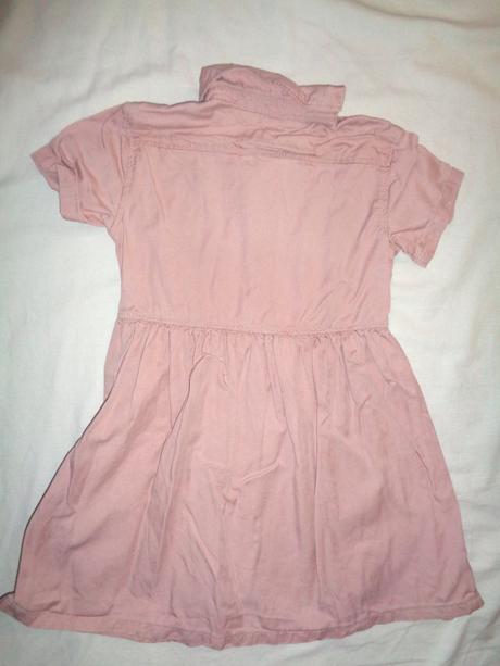 Krásné starorůžové košilové šaty, girl2girl,128