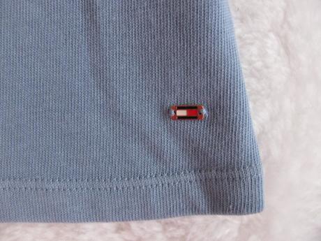 Dámské světle modré tričko tommy hilfiger, tommy hilfiger,l
