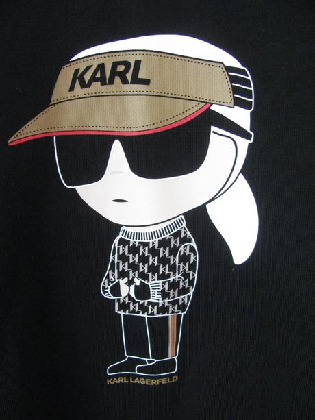 Luxusní černá mikina k.l. / unisex, 152