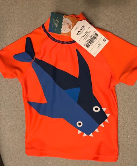 Plážové tričko s uv50+, next,68