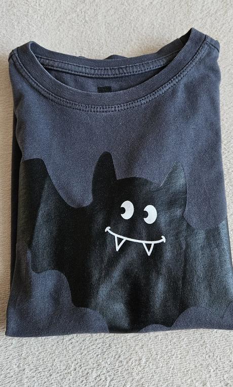 6x tričko - halloween, tlapková patrola, pj masks, 110