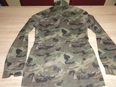 Dívčí maskáčová parka vel.12 - 13 let, 152