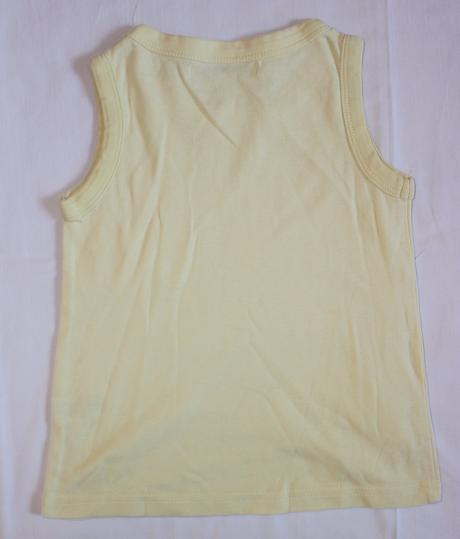 Ag62. žluté tílko 4-5 let, george,110