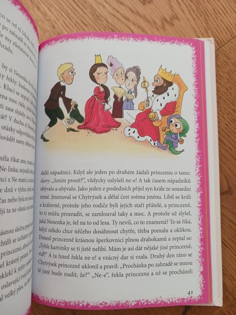 Kniha pohádky o princeznách.,