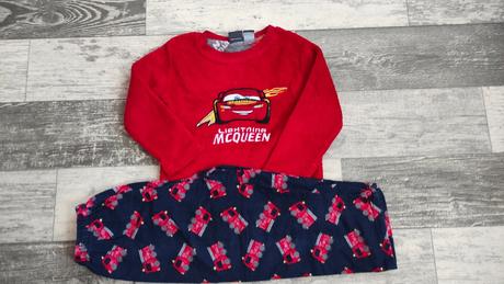 Pyžamo teplé chlapec auta 86/92, disney,86