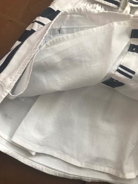 Šaty kojenecké modro bílé - v.0/3 m., mamas & papas,62