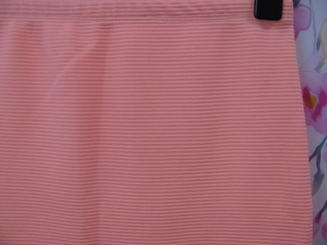 Elastická neonově lososová sukně yd, young dimension,158