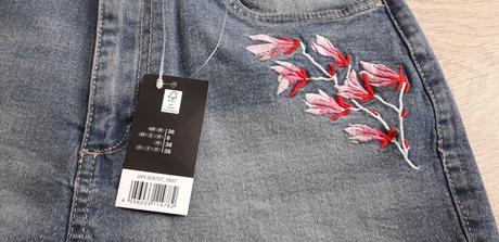 1294 - džínové kraťasy, esmara,36