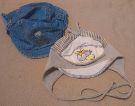 Čepičky - vel.62/68, 62