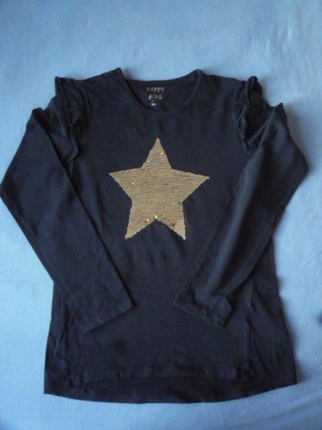 Tmavě modré triko tchibo 146-152, tchibo,146