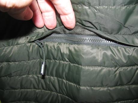 Přechodová péřová bunda s kapucí maloja, xl