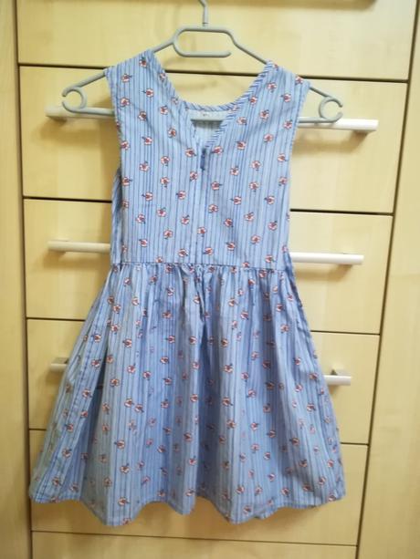 Plátěné letní šatičky, palomino,134